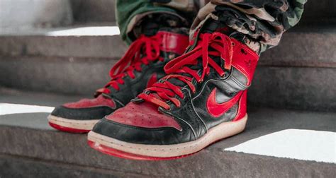 How OG "Banned" Air Jordan 1s Look On Foot | Nice Kicks