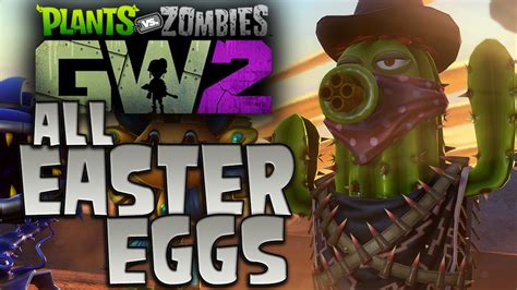 Best Easter Eggs & Secrets in PLANTS VS ZOMBIES: GARDEN WARFARE 2 - YouTube