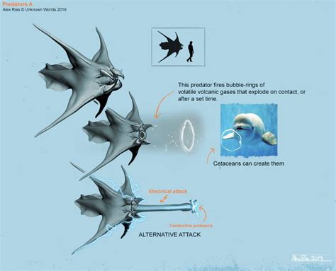 ArtStation - Subnautica: Below Zero Assorted Creatures, Alex Ries | Subnautica creatures ...