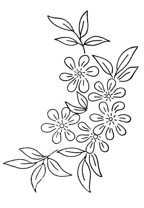 Image detail for -Free Embroidery Transfer Patterns – Vintage Flowers | Ricamo con nastro di ...