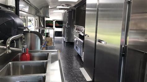 IPS launches bus cafe to feed more students | Food truck interior, Food truck, Cafe