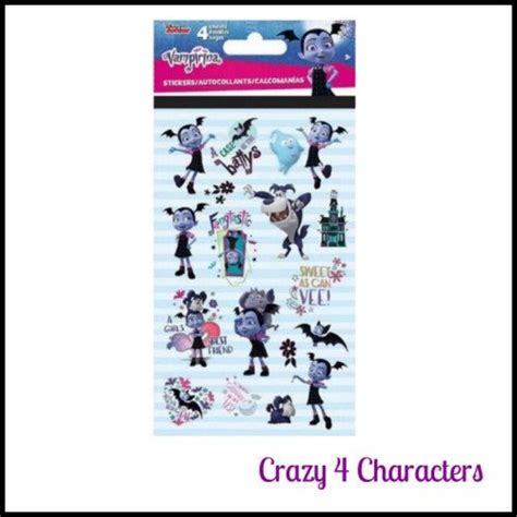 Disney Vampirina Stickers Craft Scrapbooking Party - Etsy