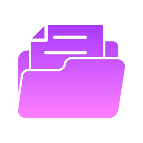 File explorer Generic Flat Gradient icon