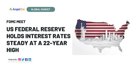 FOMC Meet: US Federal Reserve holds interest rates steady at a 22-year ...