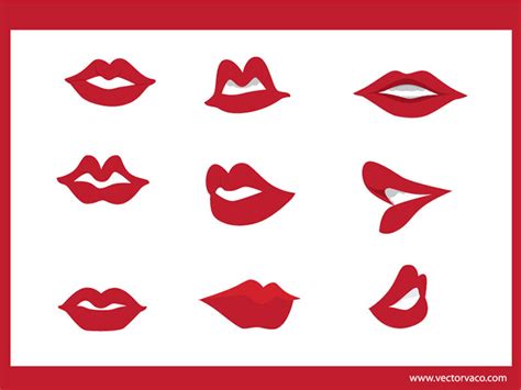 10 Lips Silhouette Vector Images - Vector Face Silhouette Mouth Open ...