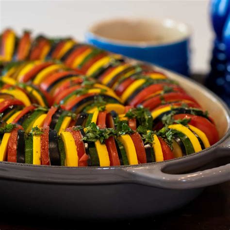 Baked Ratatouille - How to bake in the oven - The Black Peppercorn