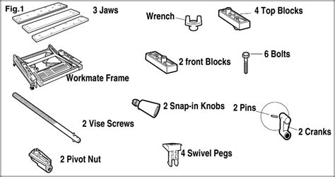 Black & Decker Workmate 425 TYPE 5 - Workbench Manual | ManualsLib