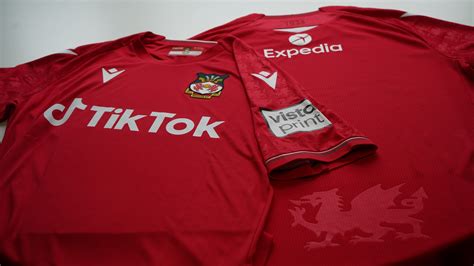 Wrexham AFC 2022-23 Macron Home Kit - Football Shirt Culture - Latest ...