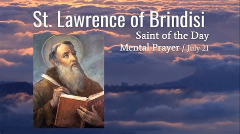 St. Lawrence of Brindisi - July 21