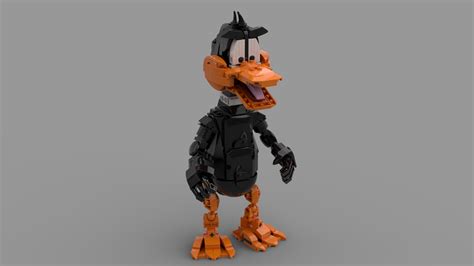 LEGO MOC Looney Tunes - Daffy Duck by Metz | Rebrickable - Build with LEGO