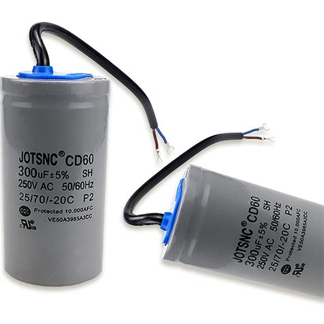 Single-phase Motor Supporting Capacitor 250V CD60 Starting, 44% OFF