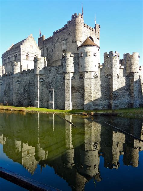 Ghent, Belgium | Medieval castle, European castles, Beautiful castles