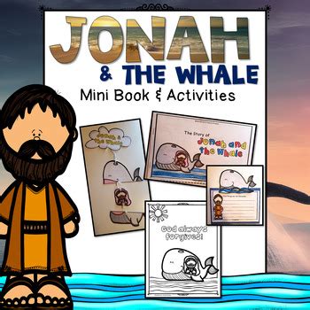 Jonah and the Whale Unit - Mini Book and Crafts by Sanderson's Social ...