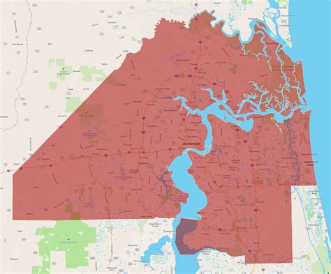 Duval County District Map