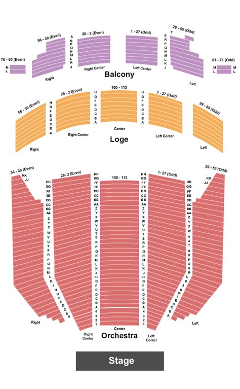 Pasadena Civic Auditorium Seating Chart | Star Tickets