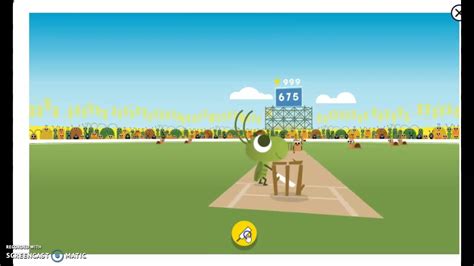 Cricket Games Cricket Google Doodle - Cricket