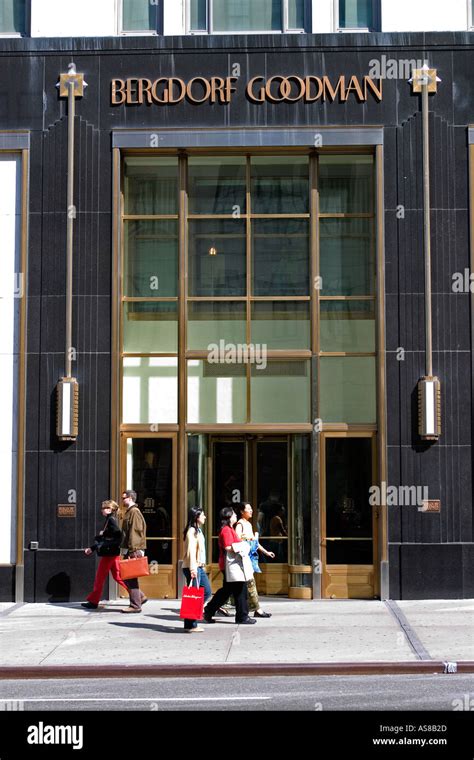 Bergdorf Goodman New York City Stock Photo - Alamy