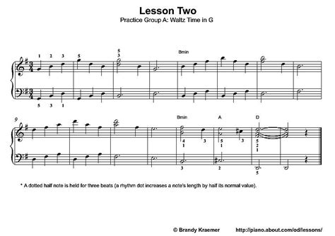 Printable Piano Lesson Book