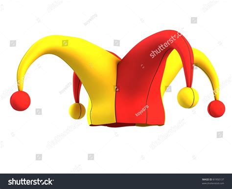 Jester Hat Isolated On White Stock Illustration 81950137 | Shutterstock