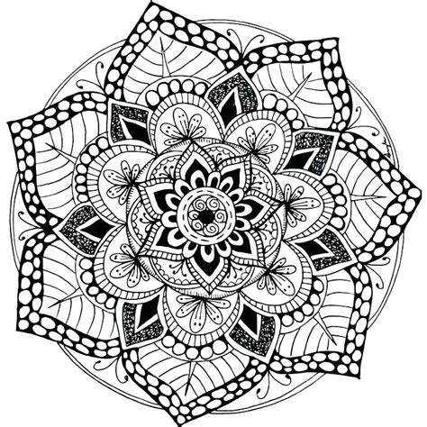 Free Mandala Coloring Pages Pdf at GetDrawings | Free download