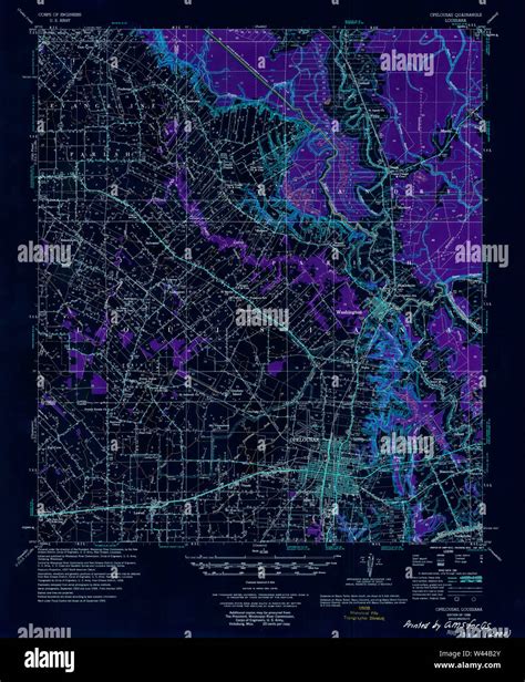 Opelousas louisiana map hi-res stock photography and images - Alamy