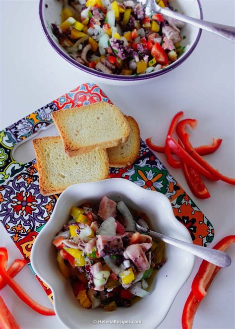 Octopus Salad Recipe - Helena Recipes