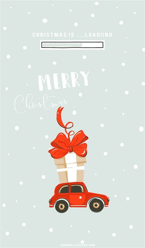 Red Car Christmas Loading Wallpaper – Idea Wallpapers , iPhone ...