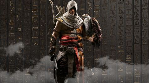 Bayek of Siwa and Senu - Assassin's Creed Origins HD Wallpaper