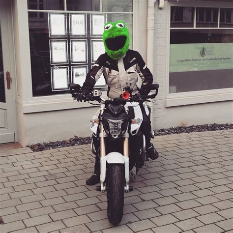 Kermit The Frog Motorcycle Helmet