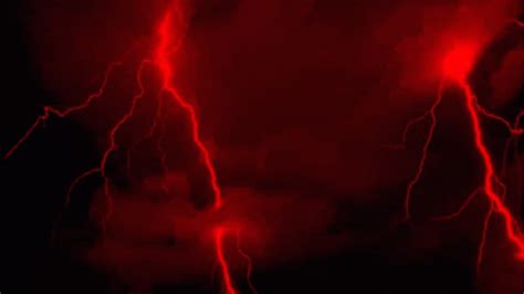 Red Lightning Animated Gif