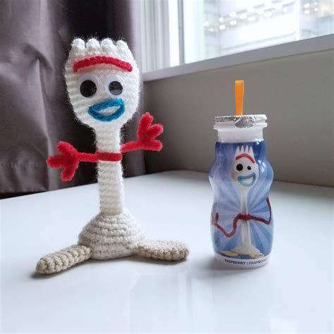 Forky Amigurumi Crochet Pattern - Once Upon a Cheerio