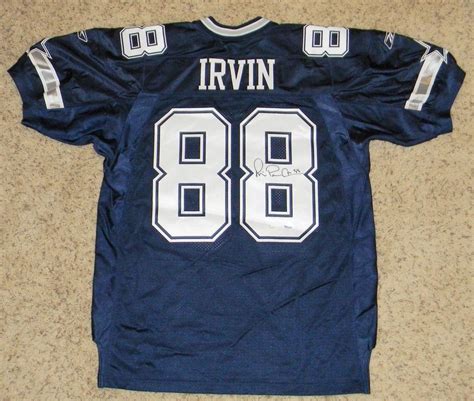 Michael Irvin Signed Jersey - Reebok #88 Jsa