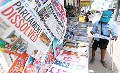 Sri Lanka president calls for Jan 5 snap election – BorneoPost Online ...