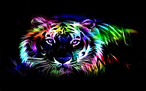 Neon Animals Wallpapers - Top Free Neon Animals Backgrounds - WallpaperAccess