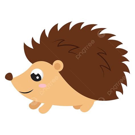 Baby Hedgehog Clipart Vector, Cute Baby Hedgehog Illustration Vector On White Background ...