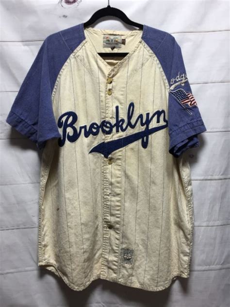 1883 Cooperstown Collection Brooklyn Dodgers Baseball Jersey – As Is | Boardwalk Vintage