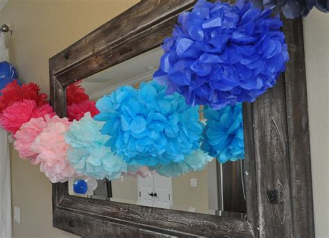 14 Tissue Poms Gender Reveal Party - Etsy