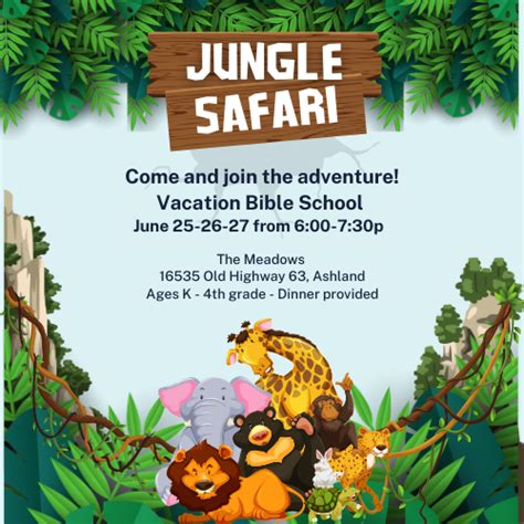 Jungle Safari VBS 2024 | Walk In Faith Church