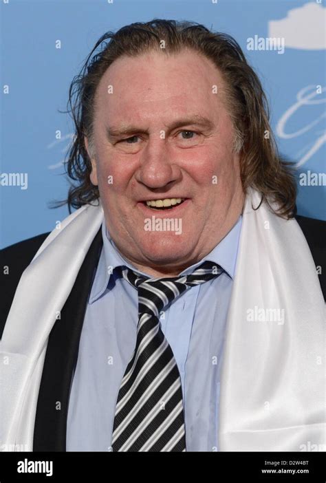 French-born actor Gerard Depardieu arrives for the 8th Semper Opera ...