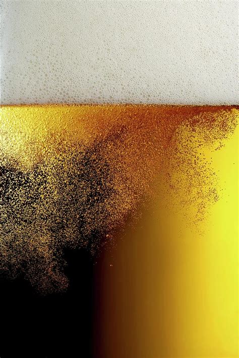 Bubbles In A Beer Glass close-up Photograph by Bodo A. Schieren - Fine ...