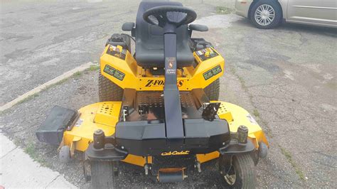 60in Cub Cadet Zforce Commercial Zero Turn Mower Steering Wheel 900 Hours Great Shape - GSA ...