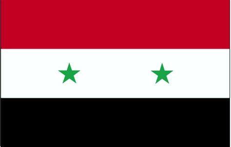 Image libre: drapeau, Syrie