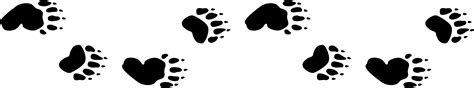 bear tracks clip art 20 free Cliparts | Download images on Clipground 2024