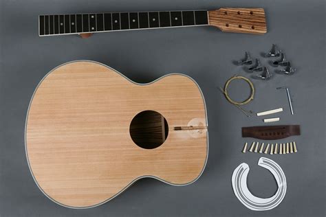 Spruce Top Jumbo Acoustic Guitar DIY Kit GK S4022 - BYGuitar