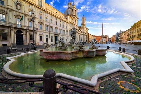 Piazza Navona Rome - Square with beautiful fountains