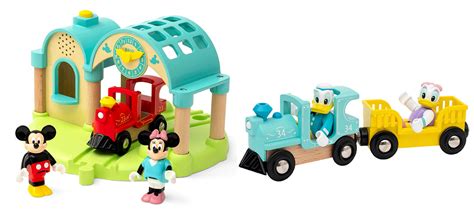 All Are Welcome Aboard BRIO’s New Mickey Mouse Train Sets | The Toy Insider