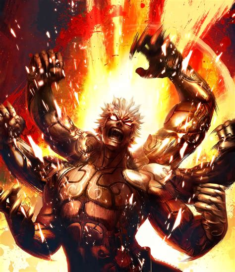 Asura (Asura's Wrath) runs a Marvel gauntlet - Battles - Comic Vine