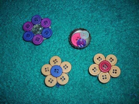 Button Magnets · A Button Magnet · Decorating on Cut Out + Keep