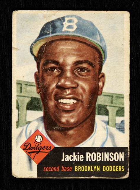 Review Of Jackie Robinson Baseball Card Values References - inspirearc