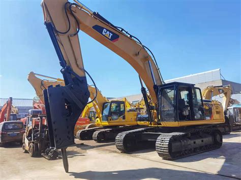 30 Ton Mining Excavator Caterpillar CAT 330D With Jack Hammer